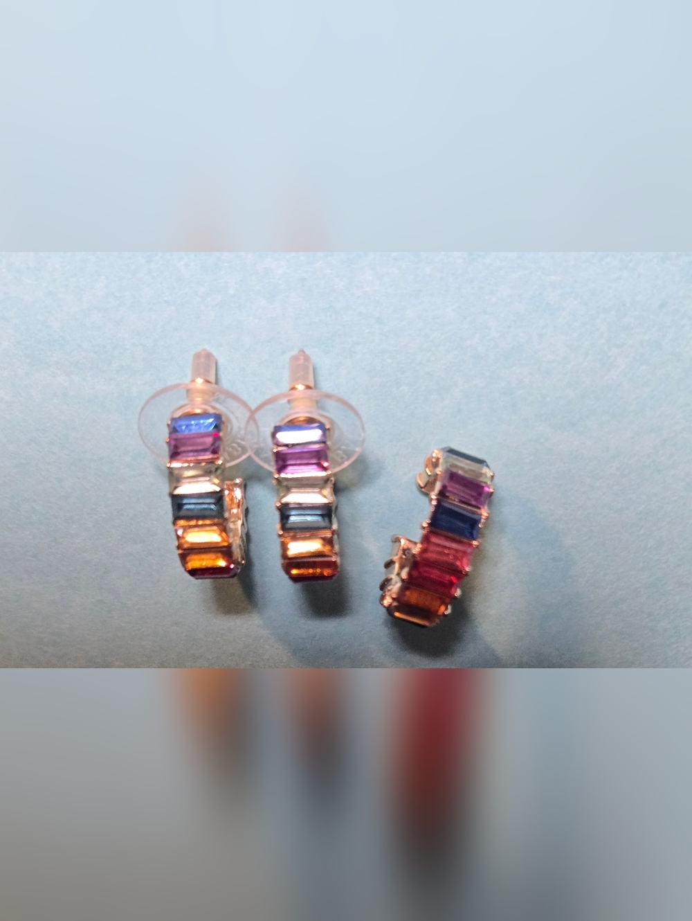 BaubleBar Alidia Ear Cuff & Hoop Earring Set - Picture 5 of 9